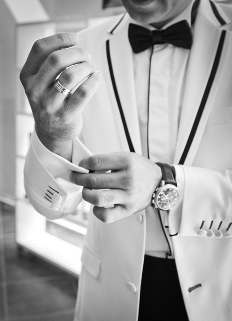 wedding, cufflinks, groom, bow tie, tuxedo, suit, elegance, fashion, male, man, elegant, monochrome, black and white, wedding, wedding, wedding, groom, tuxedo, suit, suit, suit, suit, suit
