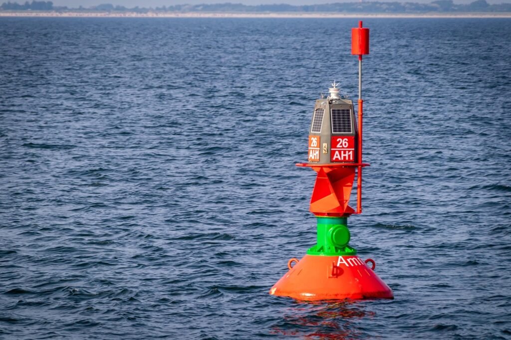 buoy, mark, signal, nature, sea, technology, maritime