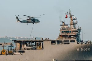 Sri Lanka Navy Rescues 25 Indonesian Fishermen After Trawler Capsizes