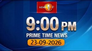 🔴 LIVE  :  News 1st: Prime Time English News – 9 PM