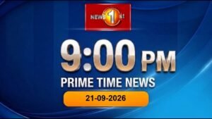 🔴 LIVE  :  News 1st: Prime Time English News – 9 PM