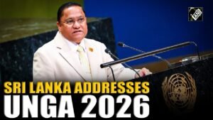Sri Lanka Addresses UNGA 2026, Foreign Minister Vijitha Herath Delivers Statement