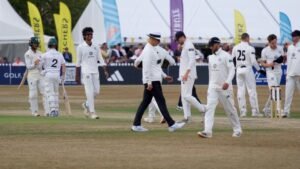 Umpiring Controversy Erupts as Nitin Menon Call Sparks Reaction from Sri Lanka Batter