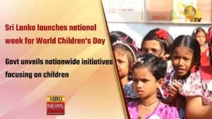 Sri Lanka launches national week for World Children’s Day